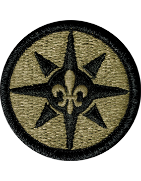 316th Sustainment Command Scorpion Patch with Fastener