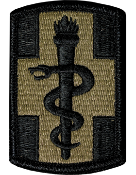 330 Medical Brigade Scorpion Patch with Fastener