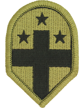 332nd Medical Brigade Scorpion Patch with Fastener 