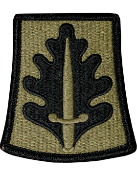 333rd Military Police Brigade Scorpion Patch with Fastener
