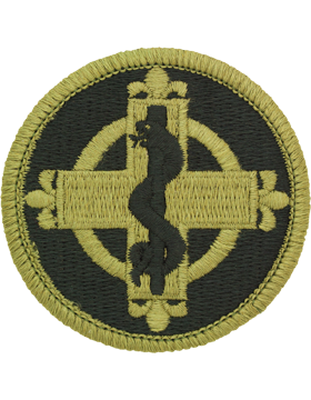 338th Medical Brigade Scorpion Patch with Fastener