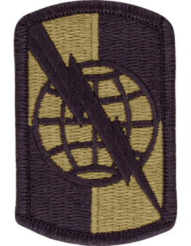 359th Signal Brigade Scorpion Patch with Fastener