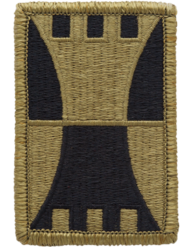 416th Engineer Brigade Scorpion Patch with Fastener