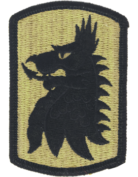 455th Chemical Brigade Scorpion Patch with Fastener