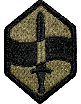 460th Chemical Brigade Scorpion Patch with Fastener