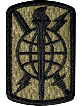 500th Military Intelligence Scorpion Patch with Fastener