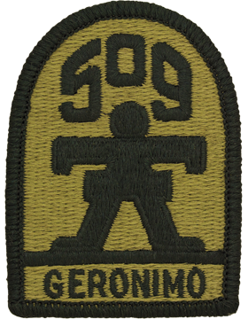 509th Infantry Geronimo Scorpion Patch with Fastener