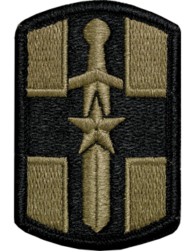 807th Medical Brigade Scorpion Patch with Fastener