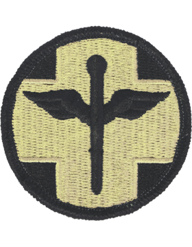 818th Hospital Brigade Scorpion Patch with Fastener