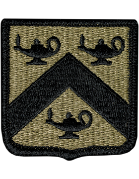 Command and General Staff School Ft Leavenworth Scorpion Patch with Fastener
