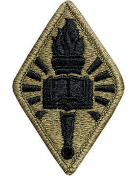 Chaplain Center and School Scorpion Patch with Fastener