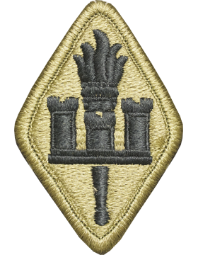 Engineer School Scorpion Patch with Fastener