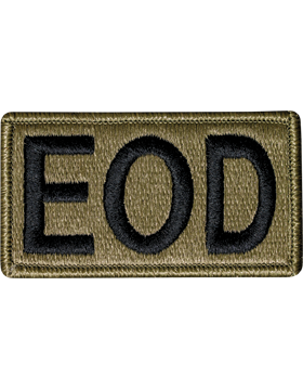 Explosive Ordnance Disposal (EOD) Scorpion Patch with Fastener