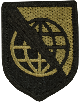 United States Information Systems Command Scorpion Patch with Fastener