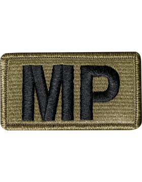 Military Police (MP) Scorpion Patch with Fastener