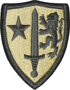 Allied Command North Atlantic Treaty Organization Scorpion Patch with Fastener