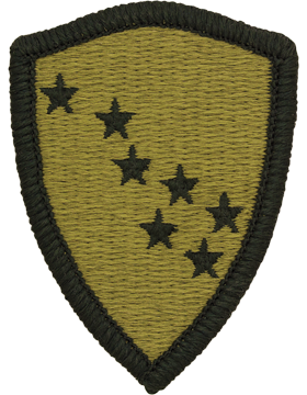 Alaska National Guard Headquarters Scorpion Patch with Fastener