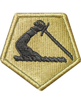 Massachusetts National Guard Headquarters Scorpion Patch with Fastener