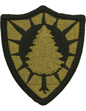 Maine National Guard Headquarters Scorpion Patch with Fastener