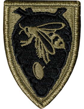 North Carolina National Guard Headquarters Scorpion Patch with Fastener