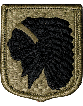 Oklahoma National Guard Headquarters Scorpion Patch with Fastener