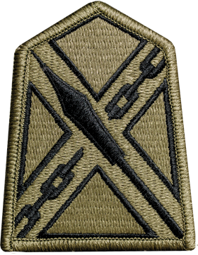 Virginia National Guard Headquarters Scorpion Patch with Fastener