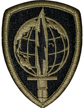 US Army Headquarters Pacific Command Scorpion Patch with Fastener