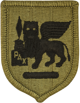 Southern European Task Force Scorpion Patch with Fastener