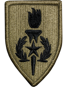Sergeant Major Academy Scorpion Patch with Fastener