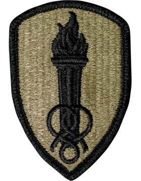 Soldier Support Center Scorpion Patch with Fastener