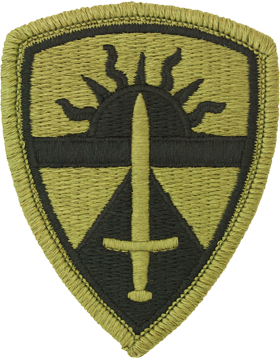 Test and Evaluation Command Scorpion Patch with Fastener