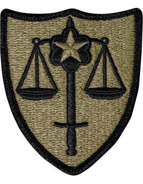 Trial Defense Service Scorpion Patch with Fastener