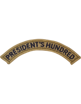 President's Hundred Tab with Fastener
