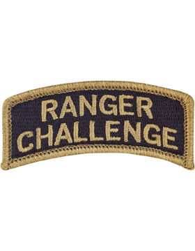 Ranger Challenge Tab with Fastener