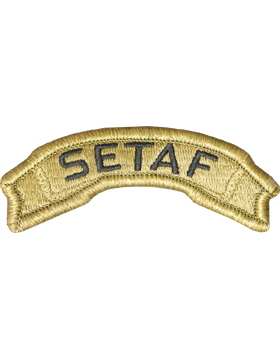 US Army Southern European Task Force SETAF Tab with Fastener