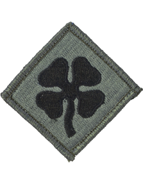 4th Army ACU Patch with Fastener