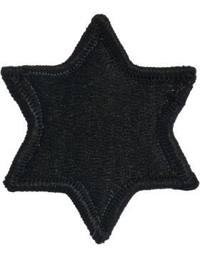 6th Infantry Division ACU Patch with Fastener