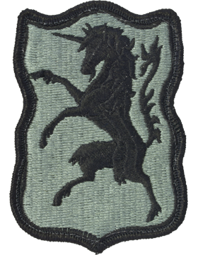 6th Armored Cavalry ACU Patch with Fastener