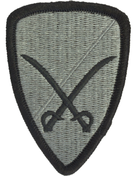 6th Cavalry Brigade ACU Patch with Fastener