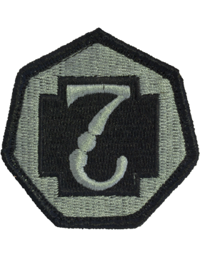 7th Medical Command ACU Patch with Fastener