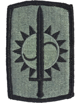 8th Military Police Brigade ACU Patch with Fastener