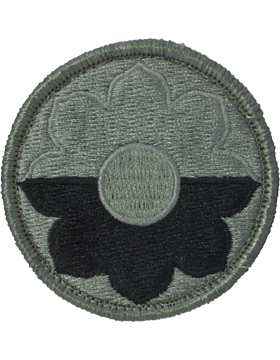 9th Infantry Division ACU Patch with Fastener