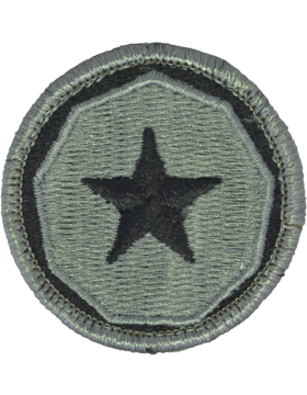 9th Support Command ACU Patch with Fastener