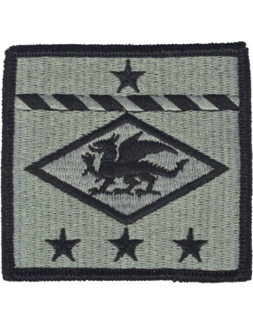 13th Finance Group ACU Patch with Fastener