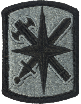 14th Military Police Brigade ACU Patch with Fastener