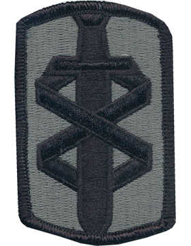 18th Medical Brigade ACU Patch with Fastener