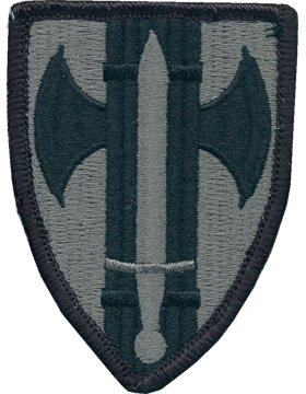 18th Military Police Brigade ACU Patch with Fastener