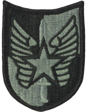 20th Aviation Brigade ACU Patch with Fastener