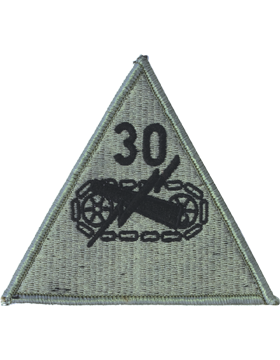30th Armor Division ACU Patch with Fastener