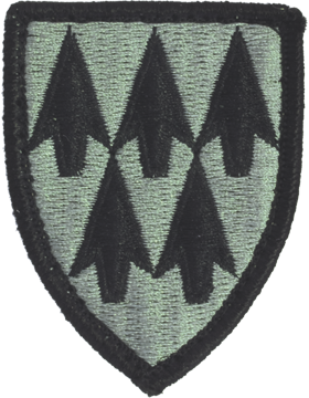 32nd Air Defense Artillery ACU Patch with Fastener
